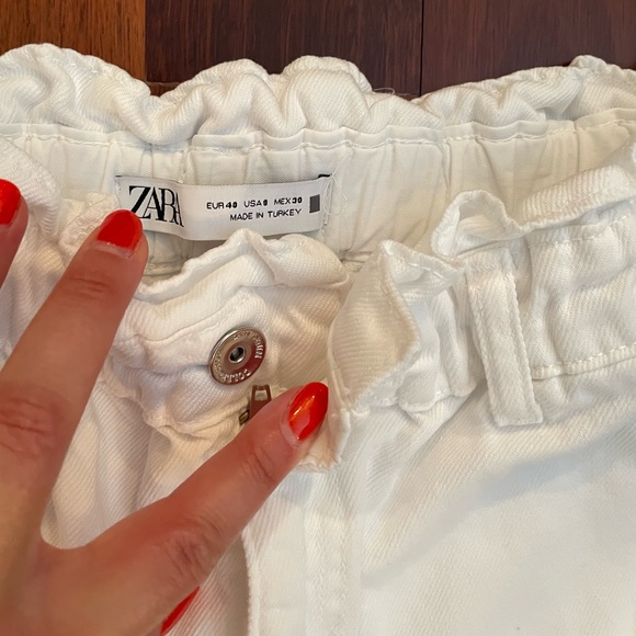 Zara Baggy Paperbag Pant - Picture 4 of 12